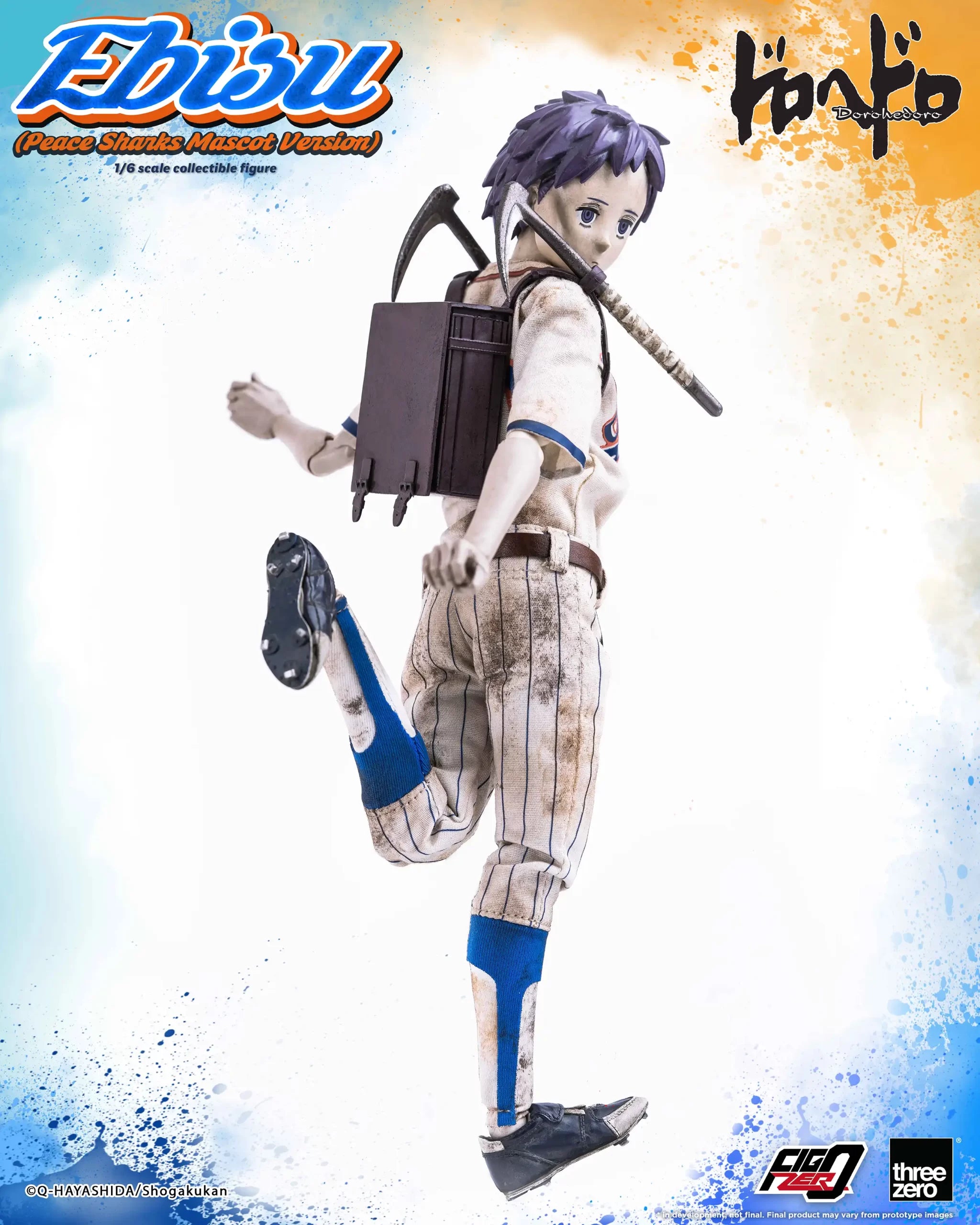 PRE-ORDER threezero - FigZero - Dorohedoro - Ebisu: Peace Sharks Mascot Version 1/6