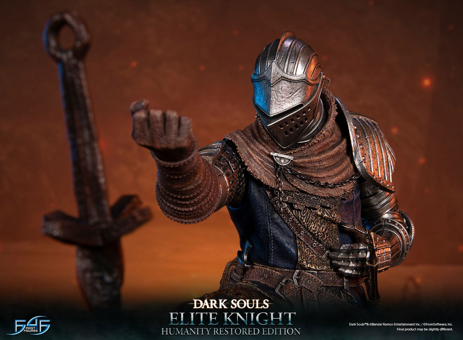 PRE-ORDER First4Figures - Dark Souls - Elite Knight: Humanity Restored Edition