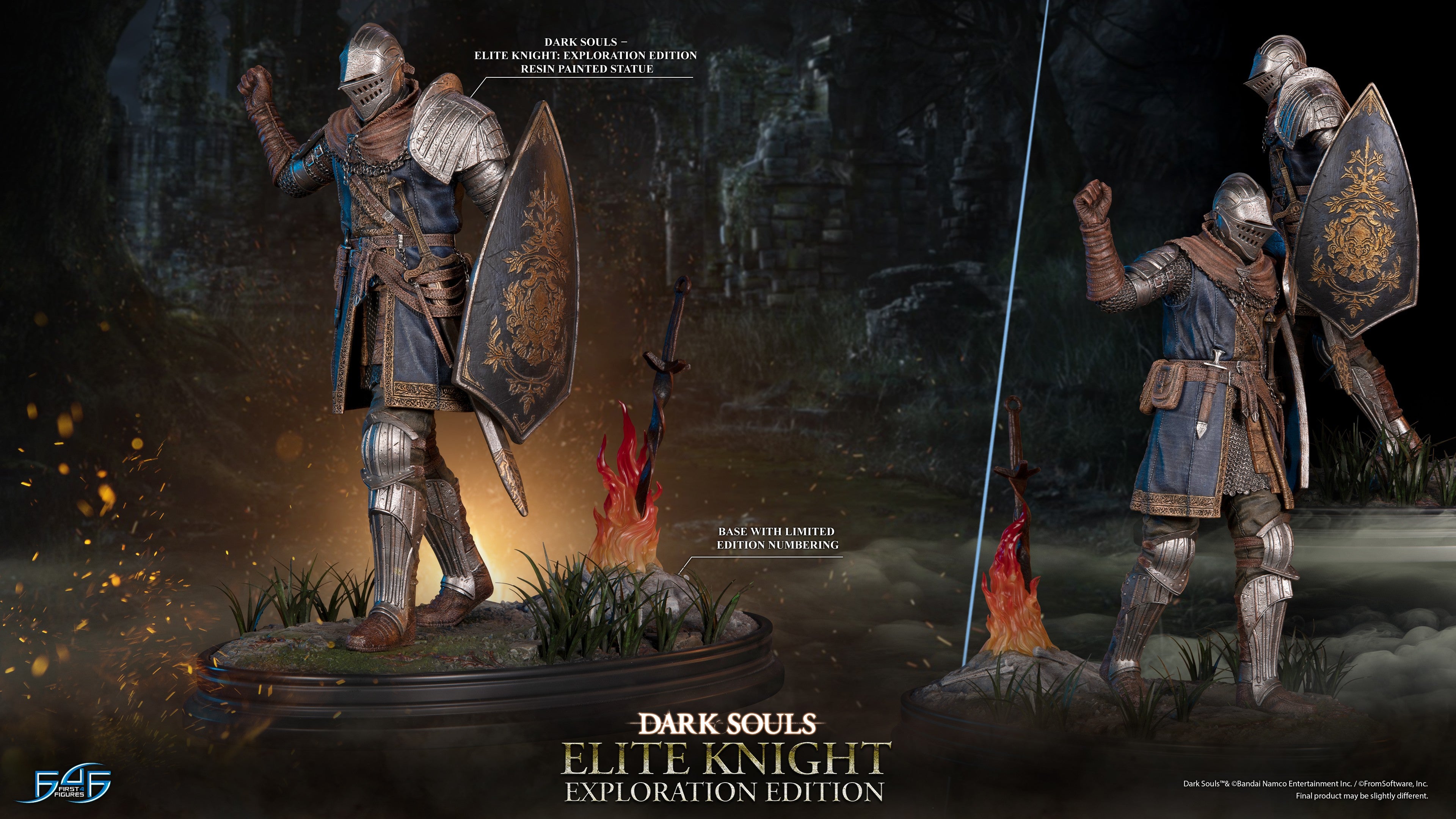 PRE-ORDER First4Figures - Dark Souls - Elite Knight: Exploration Edition