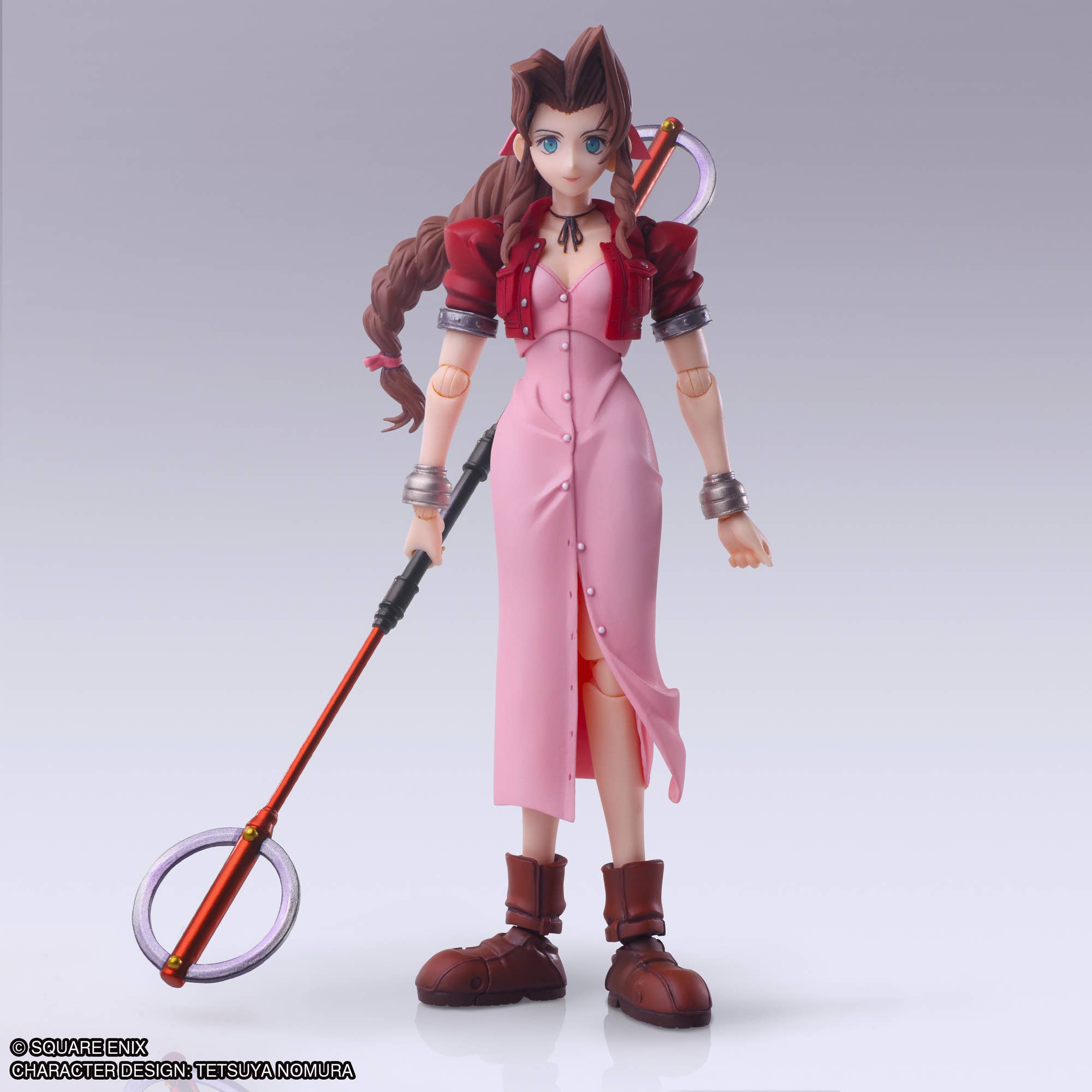 PRE-ORDER Square Enix - Bring Arts - Final Fantasy VII - Aerith Gainsborough: Mythril Rod Ver.