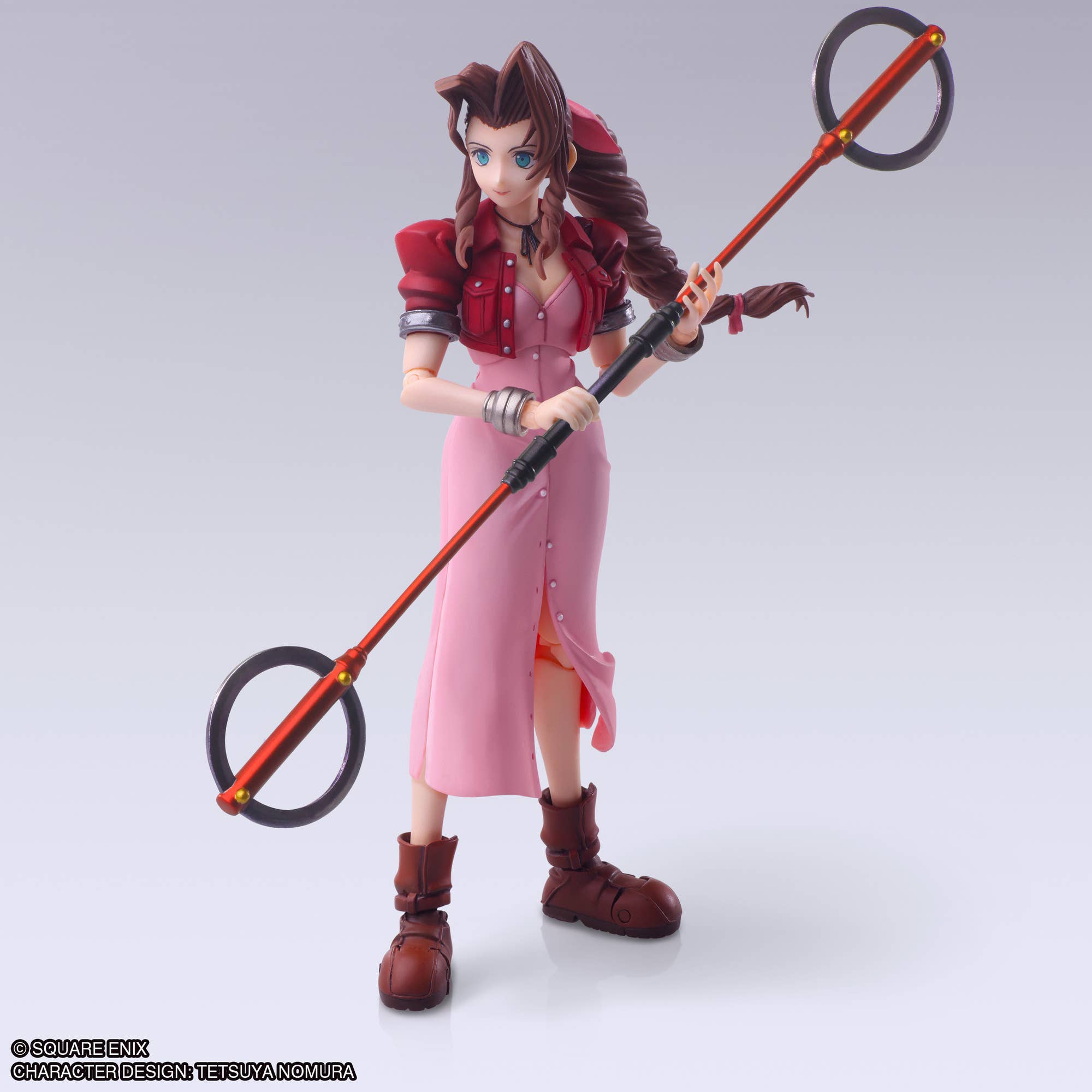 PRE-ORDER Square Enix - Bring Arts - Final Fantasy VII - Aerith Gainsborough: Mythril Rod Ver.