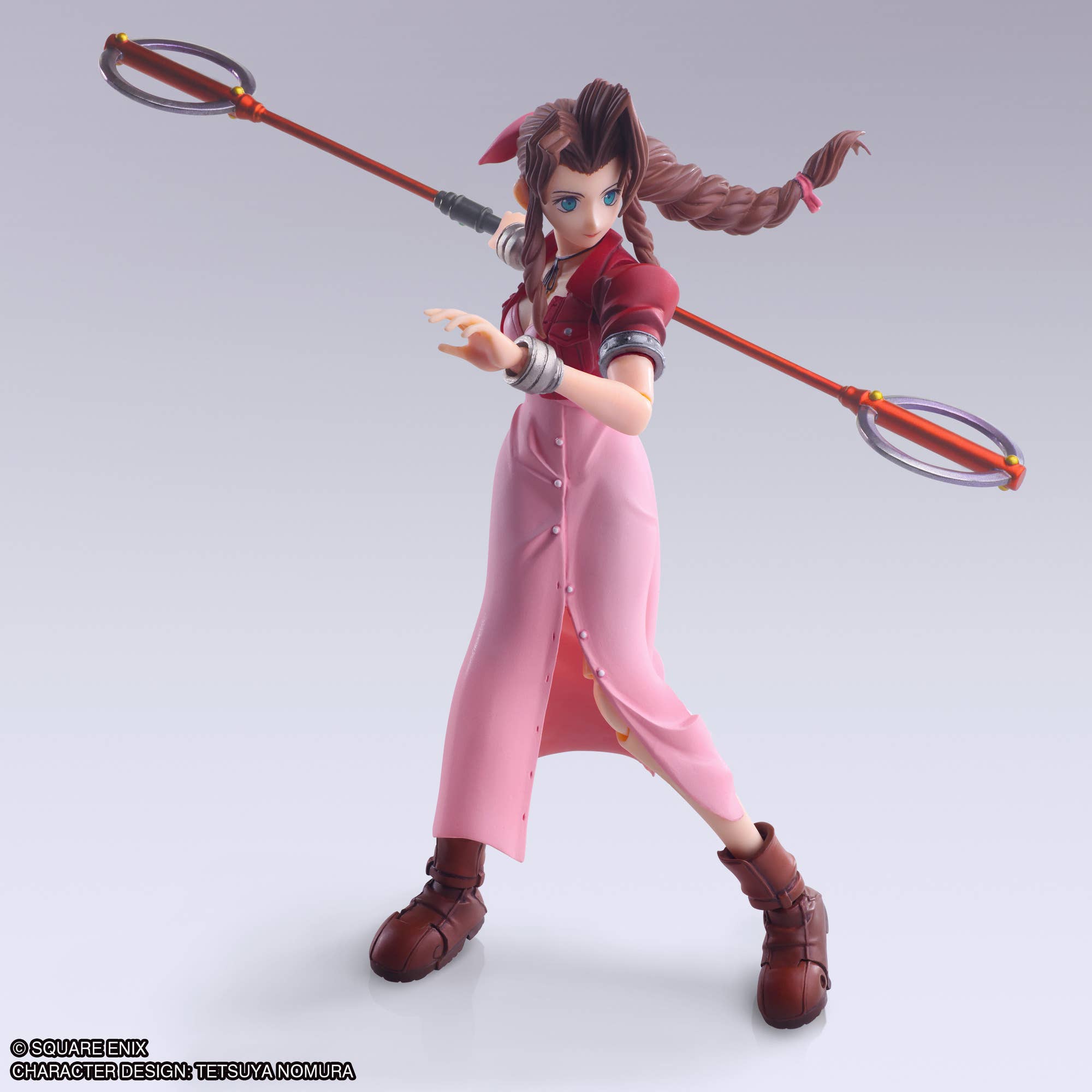 PRE-ORDER Square Enix - Bring Arts - Final Fantasy VII - Aerith Gainsborough: Mythril Rod Ver.
