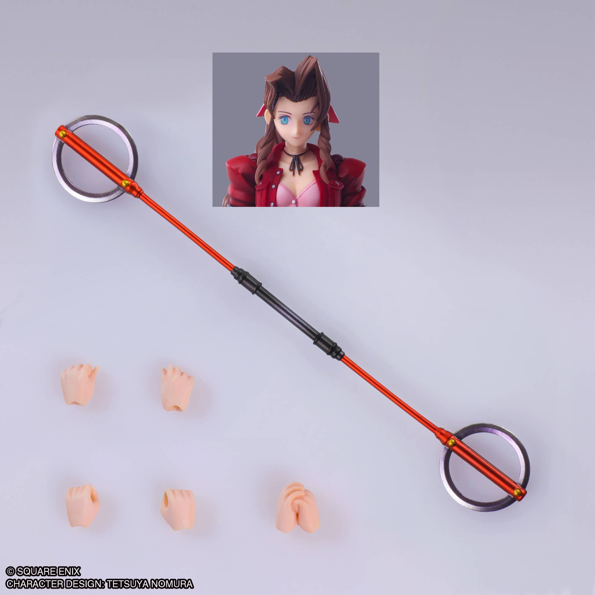 PRE-ORDER Square Enix - Bring Arts - Final Fantasy VII - Aerith Gainsborough: Mythril Rod Ver.