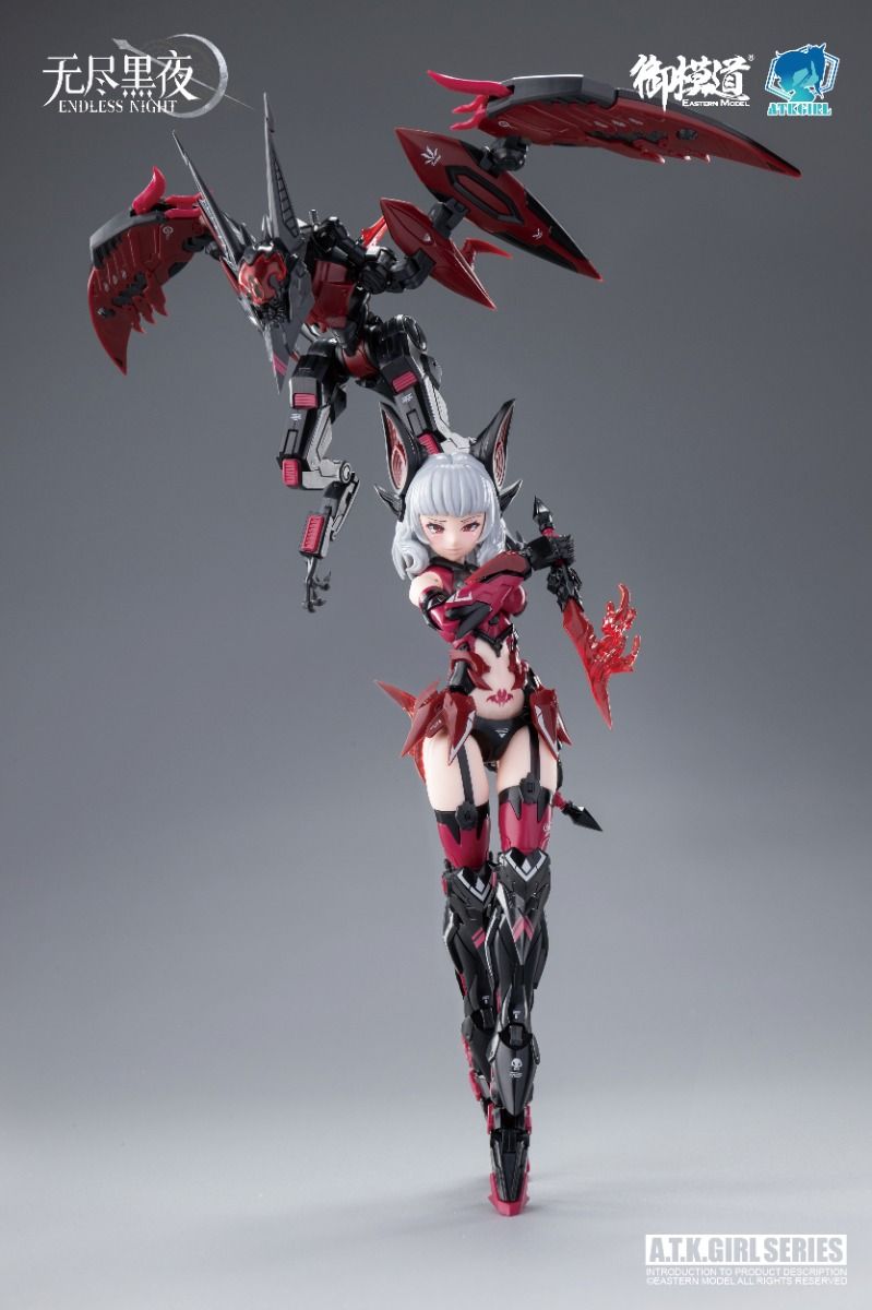 PRE-ORDER Eastern Model - A.T.K. Girl - ENDLESS NIGHT SERIES - VAMPIRE CAMILLA 1/12 [Collection Card Ver]