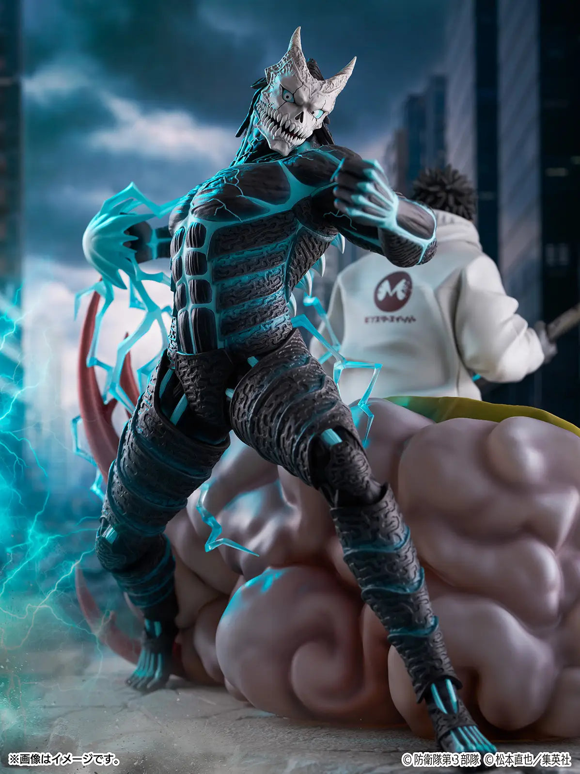 PRE-ORDER eStream - Shibuya Scramble Figure - Kaiju No. 8 - Kaiju No. 8 & Kafka Hibino 1/7