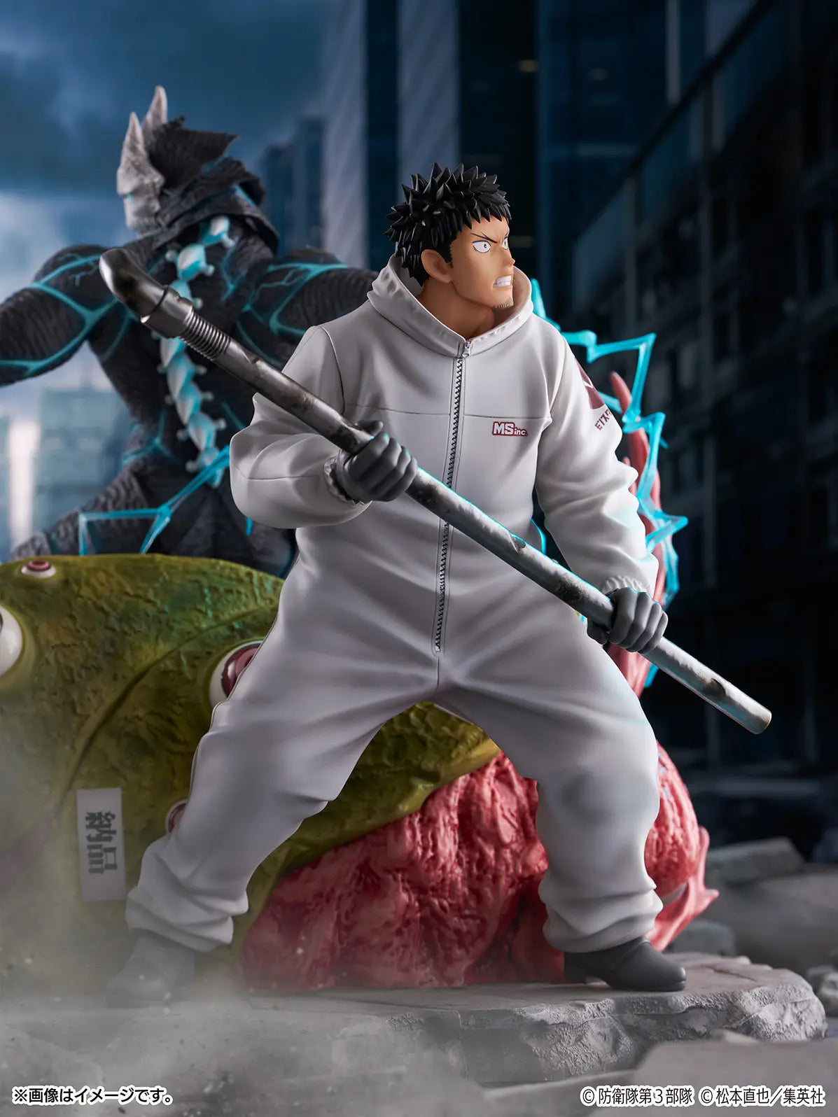 PRE-ORDER eStream - Shibuya Scramble Figure - Kaiju No. 8 - Kaiju No. 8 & Kafka Hibino 1/7