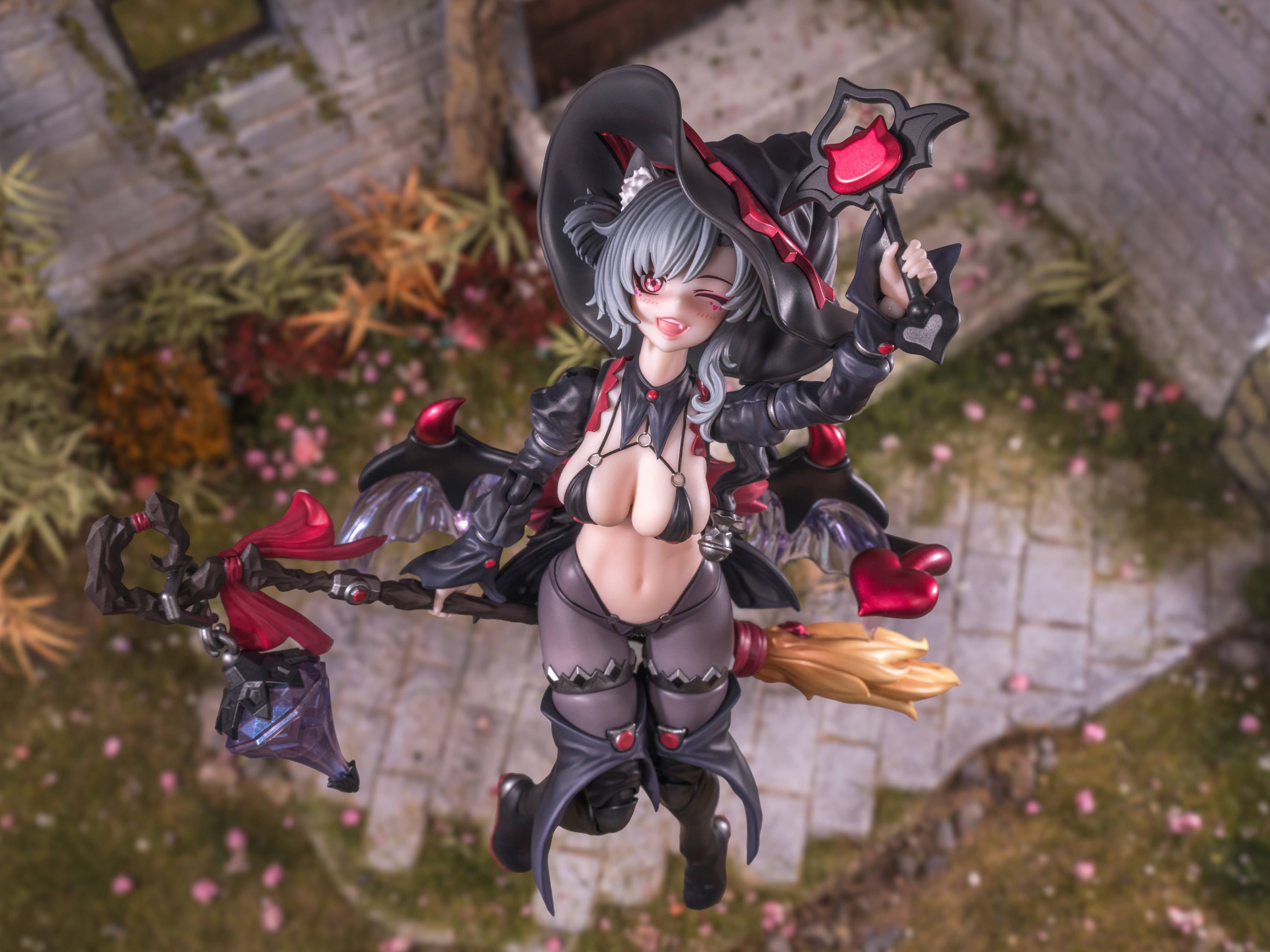 PRE-ORDER CI YUAN JU XIANG - Apprentice Witch Hoshikawa Neco: Black Hair Ver. 1/12