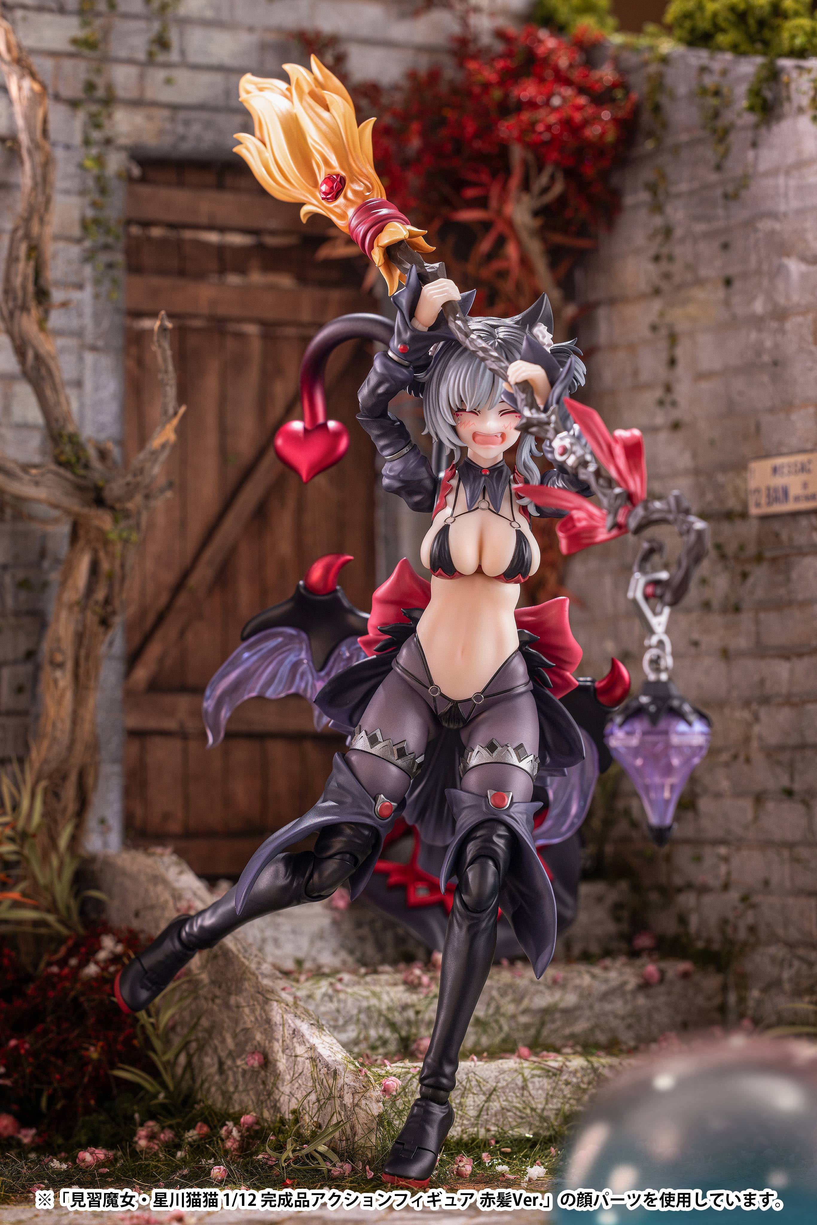 PRE-ORDER CI YUAN JU XIANG - Apprentice Witch Hoshikawa Neco: Black Hair Ver. 1/12