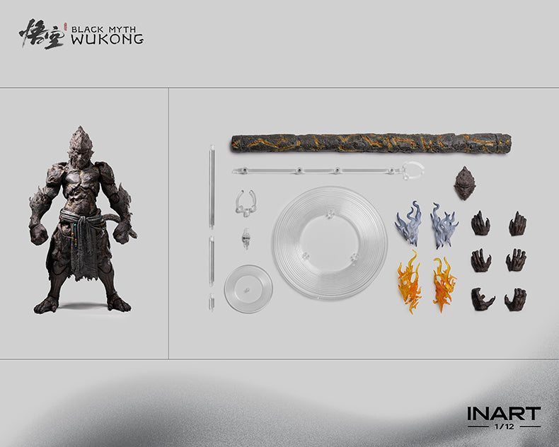 PRE-ORDER INART - Black Myth: Wukong - Stone Monkey 1/12