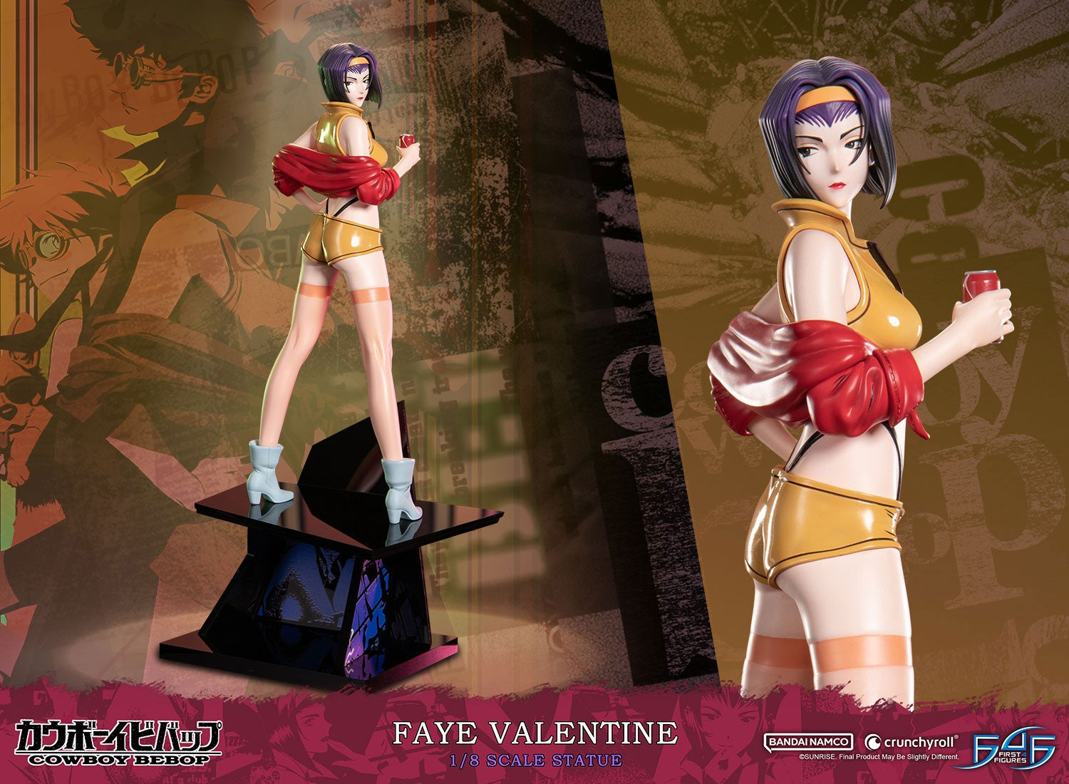 PRE-ORDER First4Figures - Cowboy Bebop - Faye Valentine 1/8