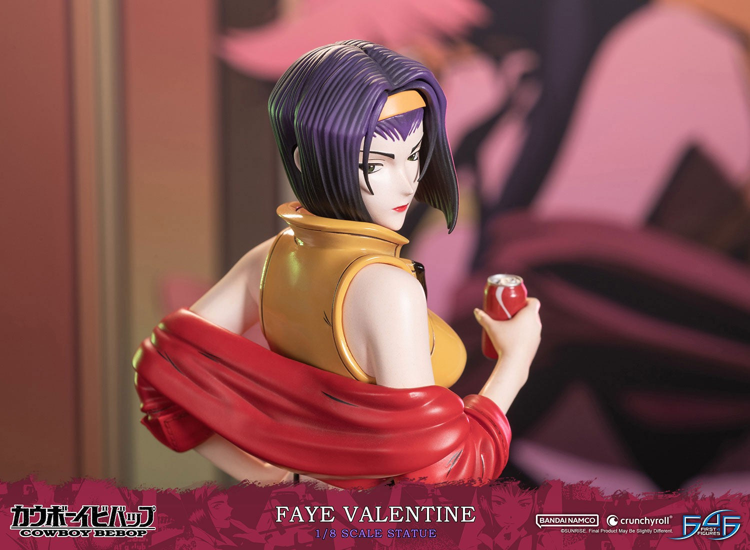 PRE-ORDER First4Figures - Cowboy Bebop - Faye Valentine 1/8