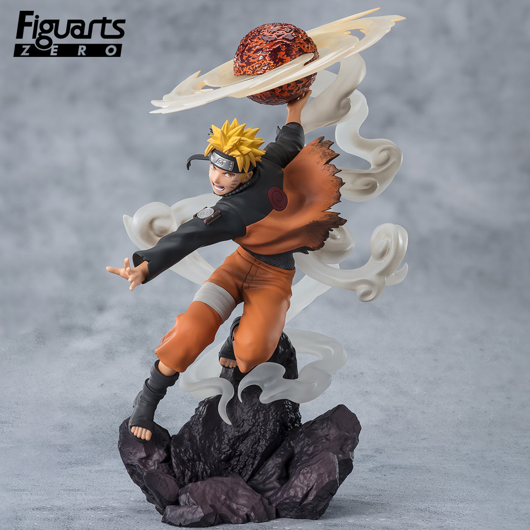 PRE-ORDER Bandai - Figuarts ZERO [EXTRA BATTLE] - NARUTO Shippuden - Naruto Uzumaki -Sage Art: Lava Release Rasenshuriken-