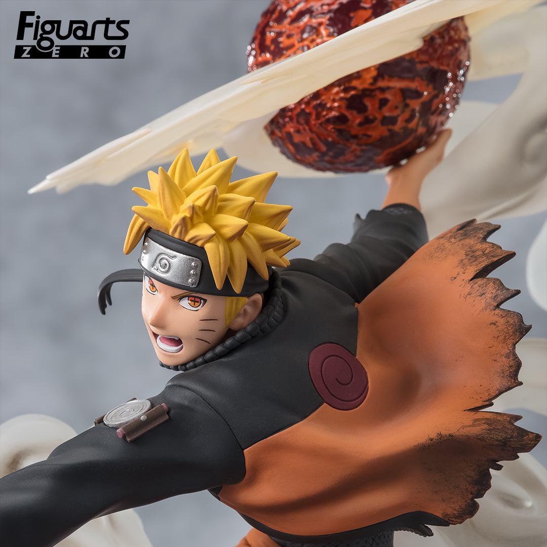 PRE-ORDER Bandai - Figuarts ZERO [EXTRA BATTLE] - NARUTO Shippuden - Naruto Uzumaki -Sage Art: Lava Release Rasenshuriken-