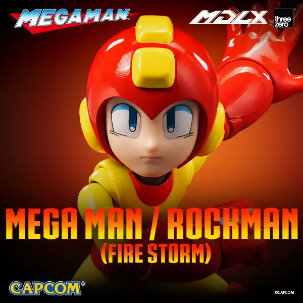 PRE-ORDER threezero - MDLX - Mega Man: Firestorm
