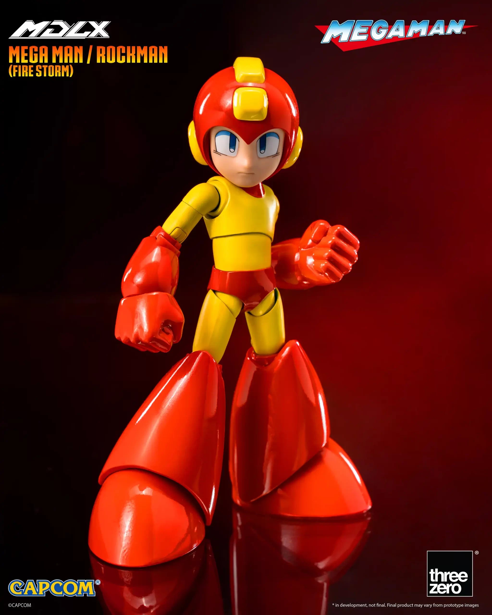 PRE-ORDER threezero - MDLX - Mega Man: Firestorm