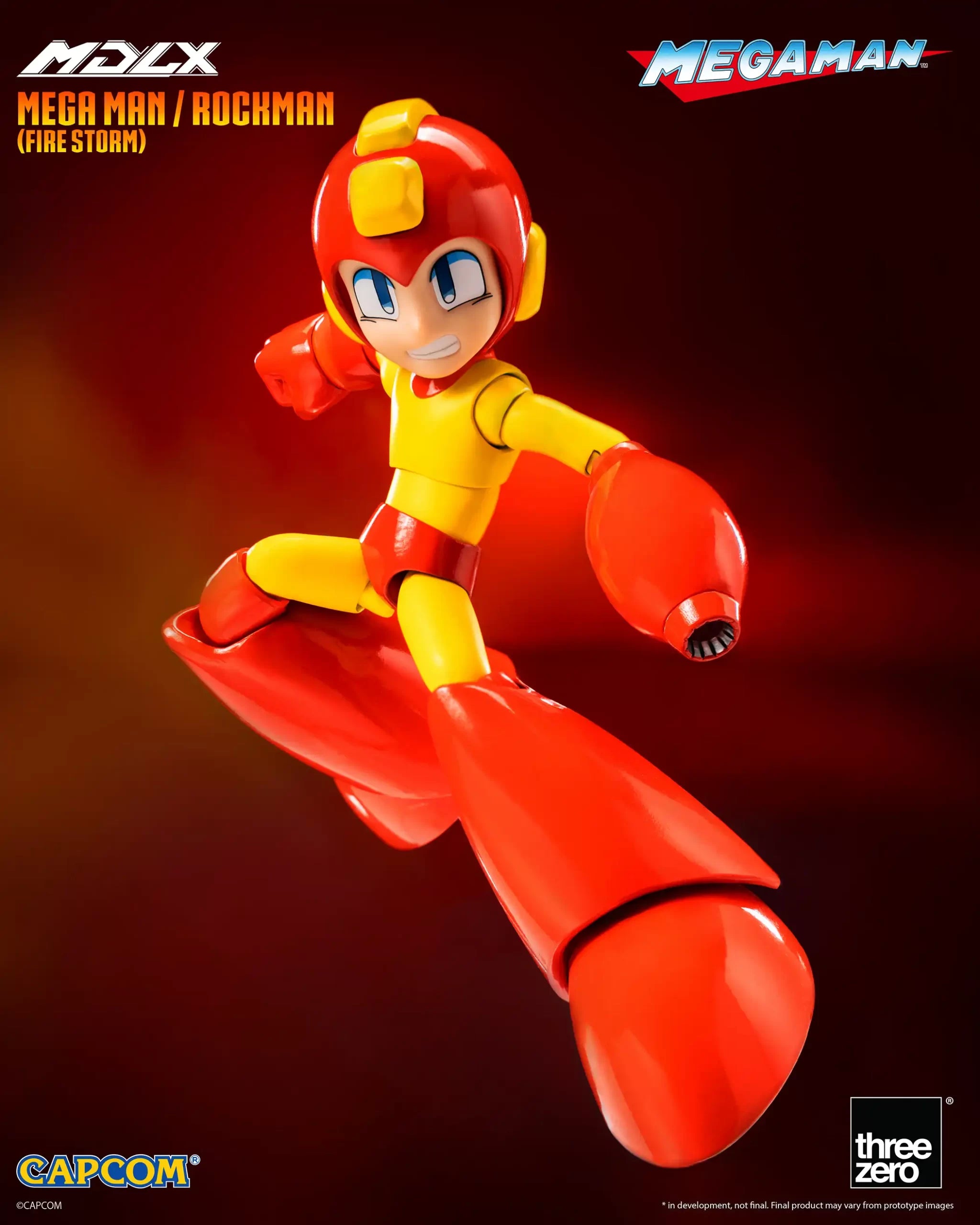 PRE-ORDER threezero - MDLX - Mega Man: Firestorm