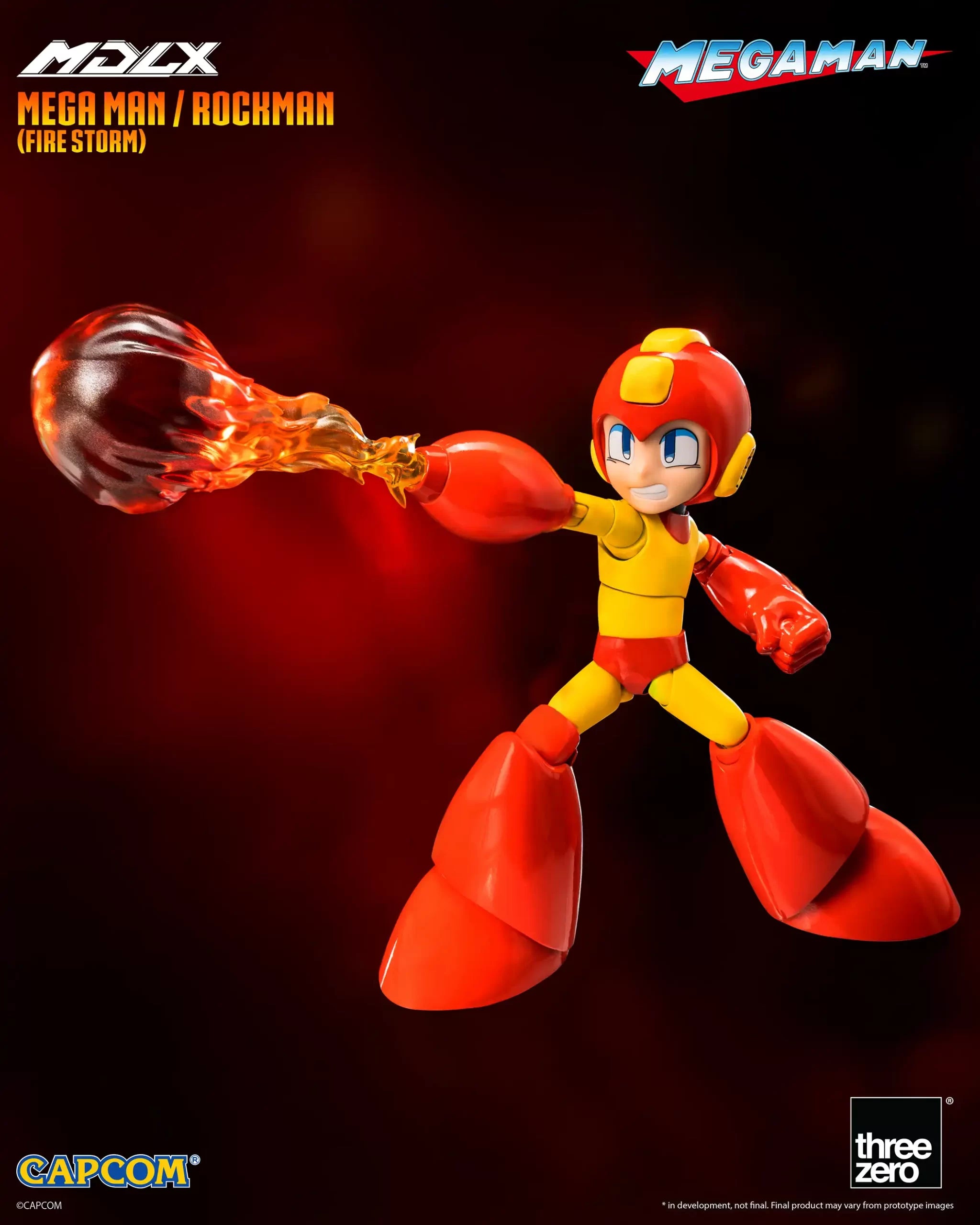 PRE-ORDER threezero - MDLX - Mega Man: Firestorm