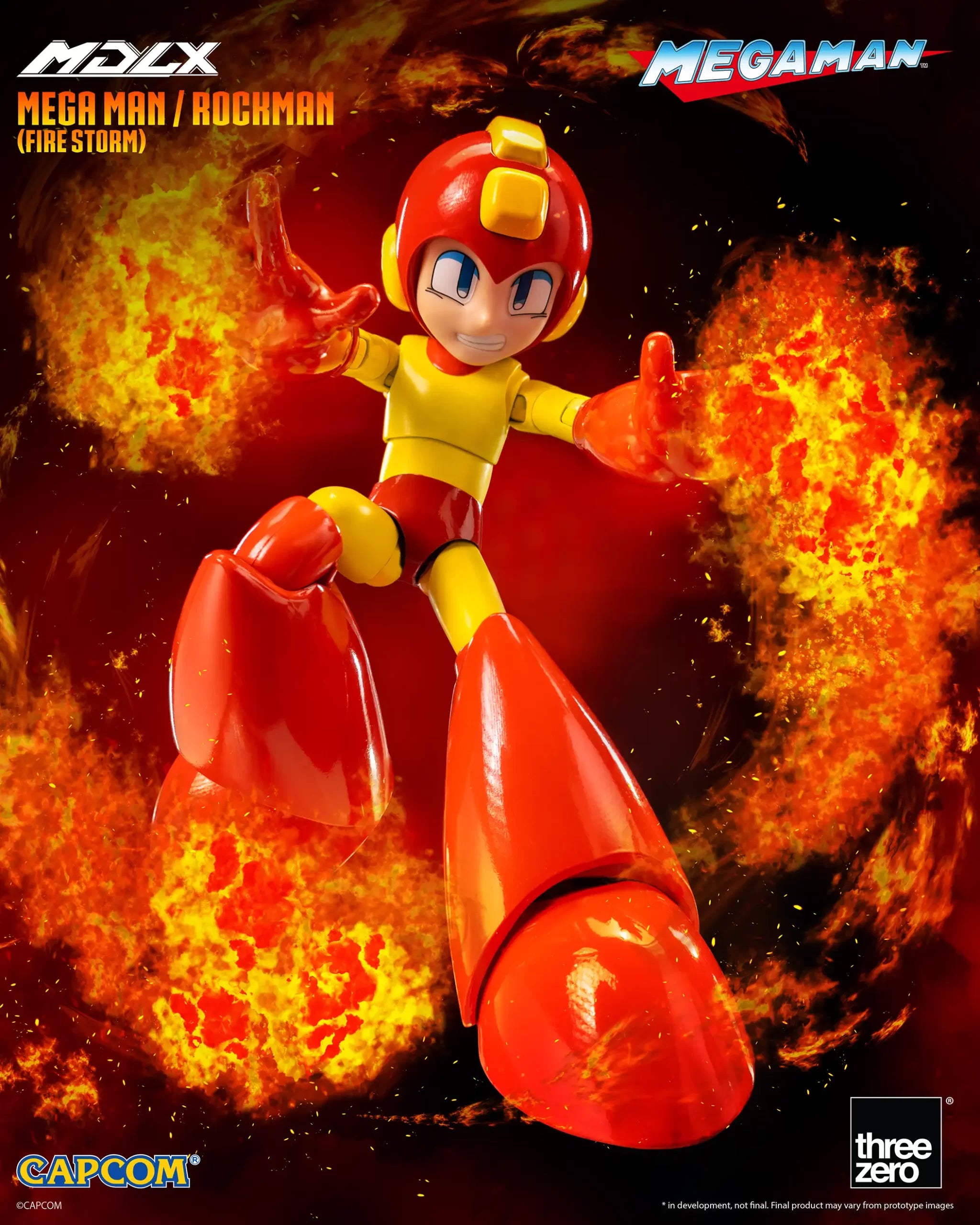 PRE-ORDER threezero - MDLX - Mega Man: Firestorm
