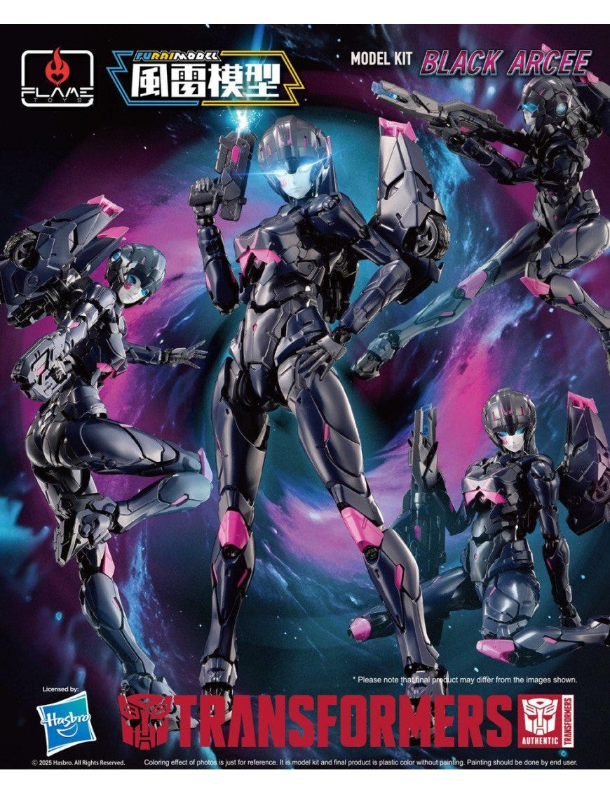 PRE-ORDER Flame Toys - Furai Model - Transformers - Black Arcee