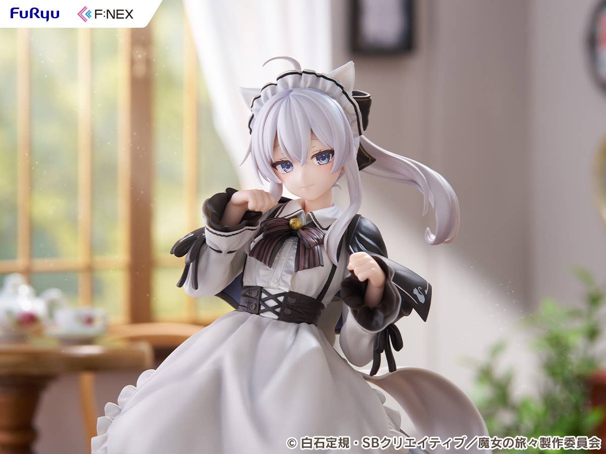 PRE-ORDER FuRyu - Wandering Witch: The Journey of Elaina - Elaina: Cat Ears Cafe Ver. 1/7
