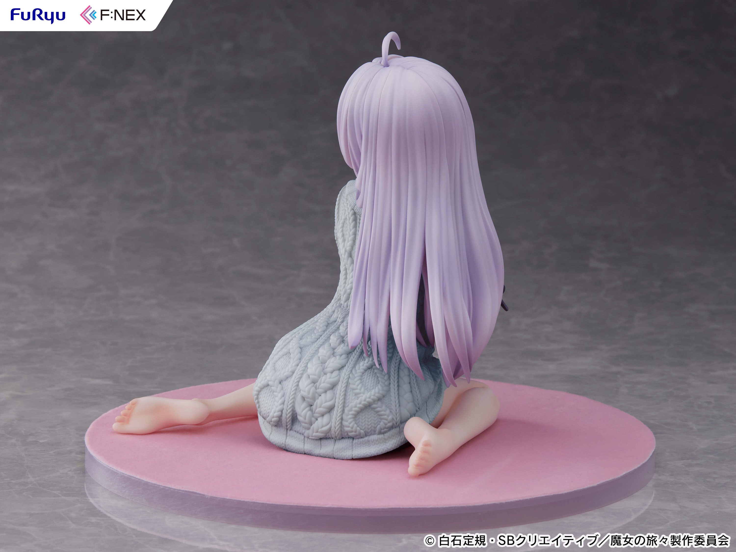 PRE-ORDER FuRyu - Wandering Witch: The Journey of Elaina - Elaina: Knit Ver.: Repaint BLUE 1/7