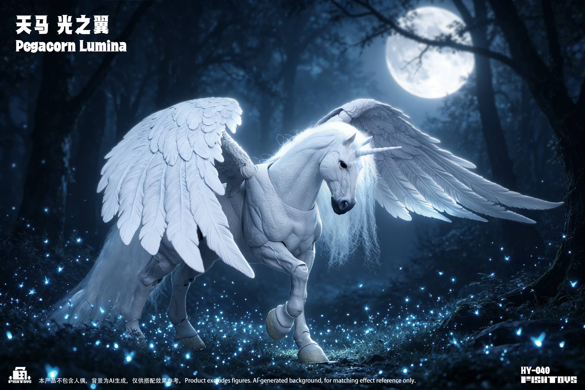 SPECIAL ORDER Fish Toys - HY-040 - Pegasus: Wings of Light 1/12 [JP]