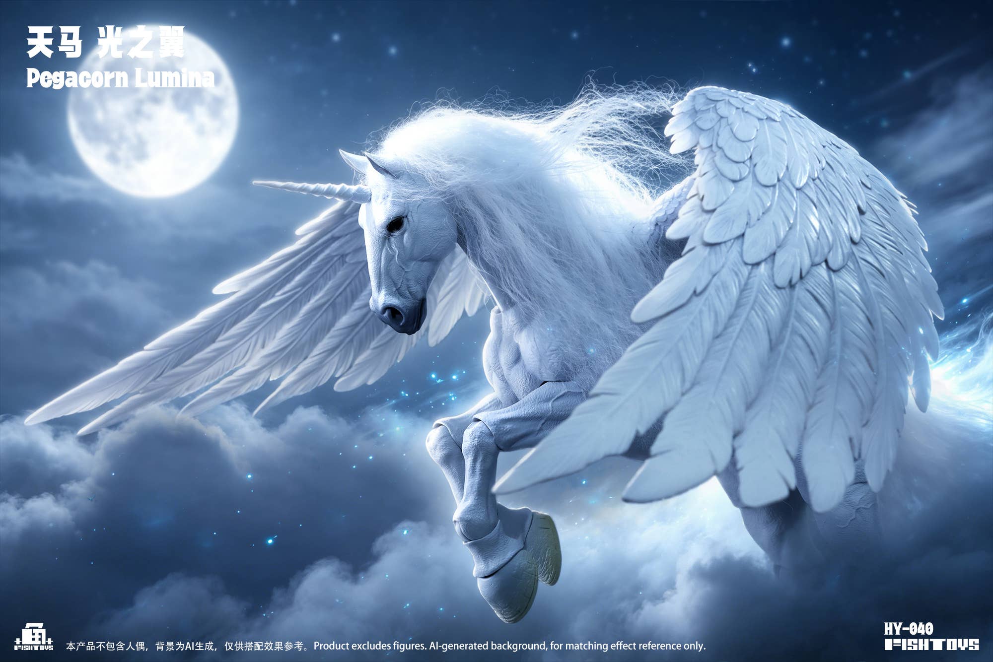 SPECIAL ORDER Fish Toys - HY-040 - Pegasus: Wings of Light 1/12 [JP]