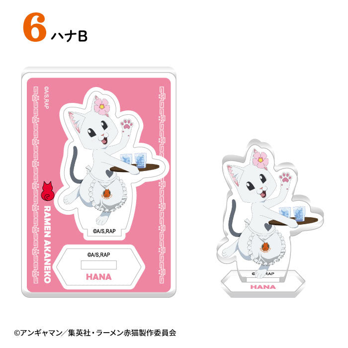 PRE-ORDER F-Toys - Red Cat Ramen Omachido Acrylic Stand [Box of 10]