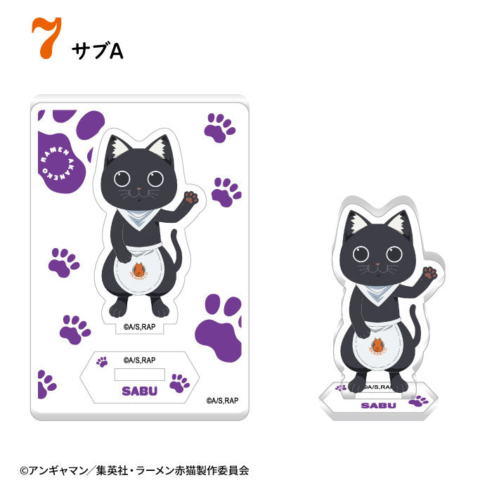 PRE-ORDER F-Toys - Red Cat Ramen Omachido Acrylic Stand [Box of 10]