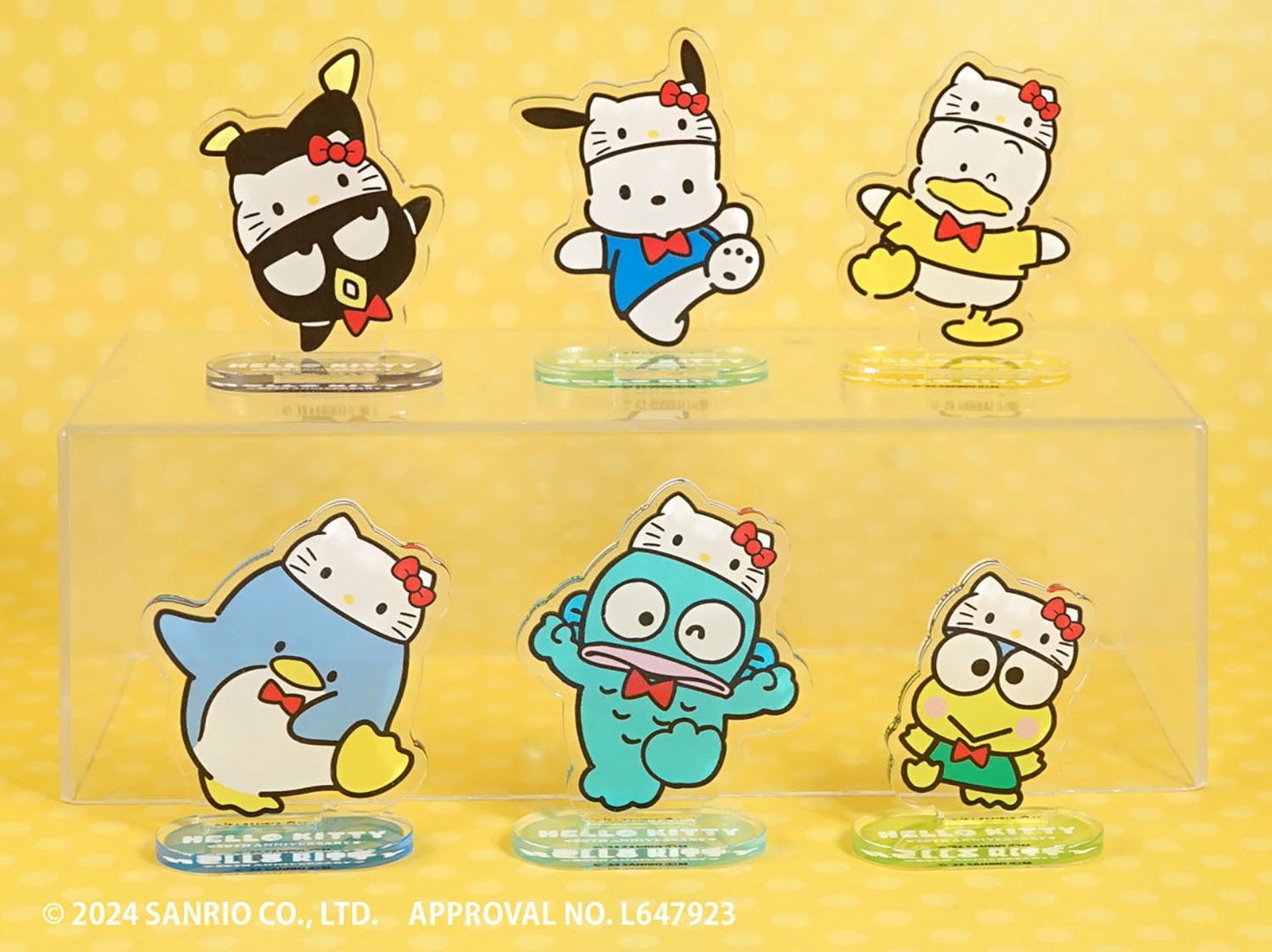 PRE-ORDER F-Toys - Hello Kitty 50th Acrylic Stand [Box of 20]