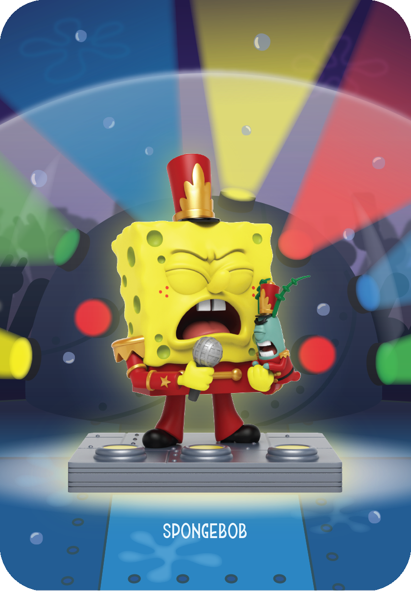 PRE-ORDER Mighty Jaxx - SpongeBob SquarePants: Band Geeks Series [Box of 6]