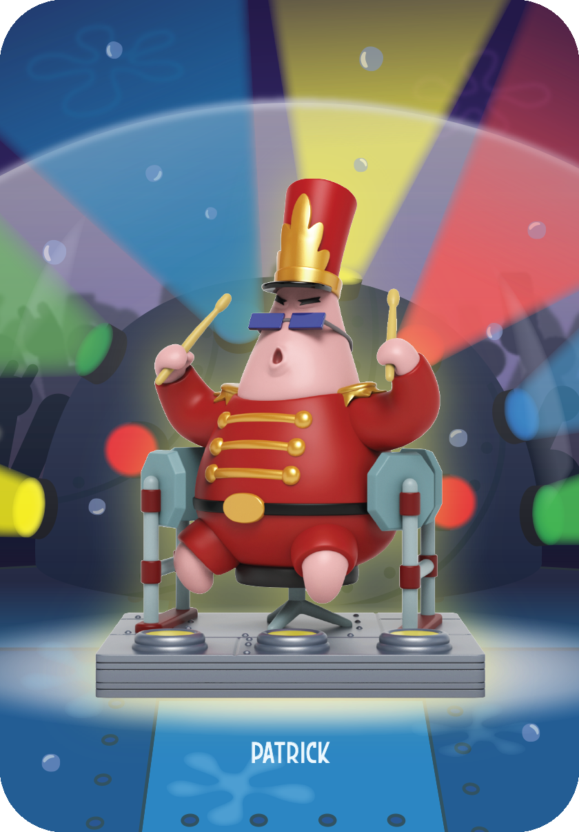 PRE-ORDER Mighty Jaxx - SpongeBob SquarePants: Band Geeks Series [Box of 6]