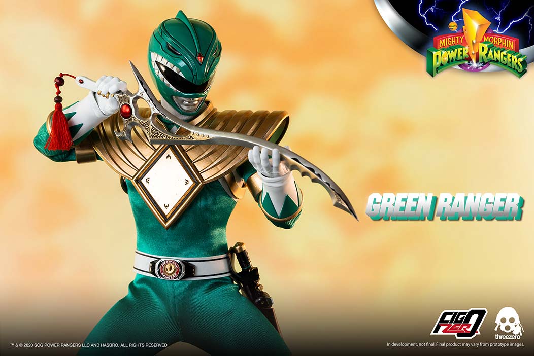 PRE-ORDER threezero - FigZero - Mighty Morphin Power Rangers - Green Ranger 1/6 [2024-Q1 Release]