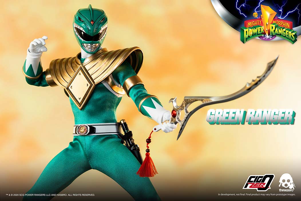 PRE-ORDER threezero - FigZero - Mighty Morphin Power Rangers - Green Ranger 1/6 [2024-Q1 Release]