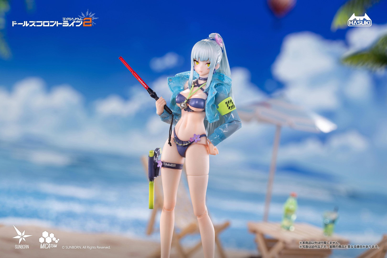 SPECIAL ORDER HASUKI - pocket art PA013 - Girls' Frontline 2: Exilium - Klukai: Cerulean Breaker Ver. 1/12 [JP]