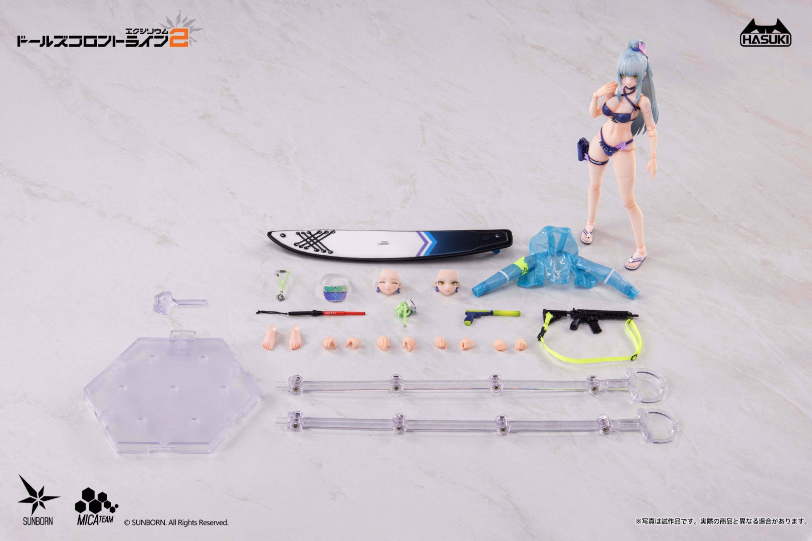 SPECIAL ORDER HASUKI - pocket art PA013 - Girls' Frontline 2: Exilium - Klukai: Cerulean Breaker Ver. 1/12 [JP]