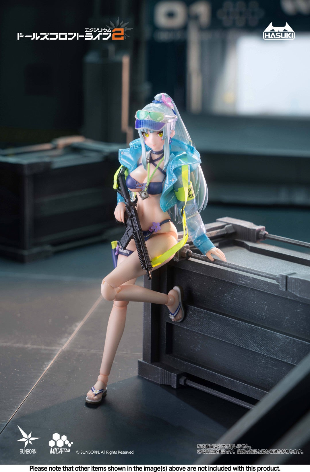 SPECIAL ORDER HASUKI - pocket art PA013 - Girls' Frontline 2: Exilium - Klukai: Cerulean Breaker Ver. 1/12 [JP]