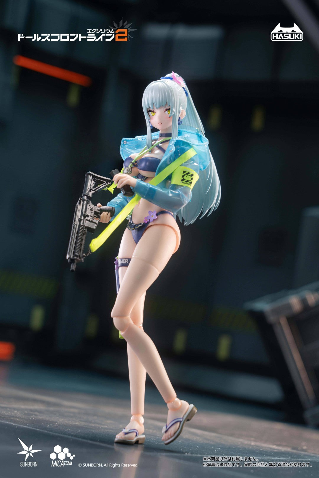 SPECIAL ORDER HASUKI - pocket art PA013 - Girls' Frontline 2: Exilium - Klukai: Cerulean Breaker Ver. 1/12 [JP]