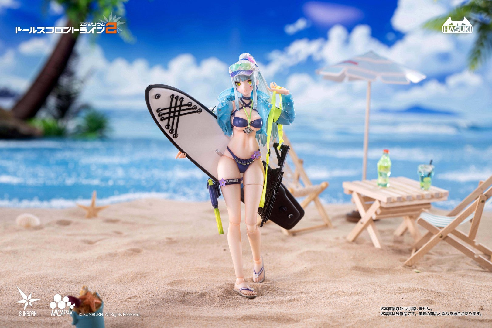 SPECIAL ORDER HASUKI - pocket art PA013 - Girls' Frontline 2: Exilium - Klukai: Cerulean Breaker Ver. 1/12 [JP]