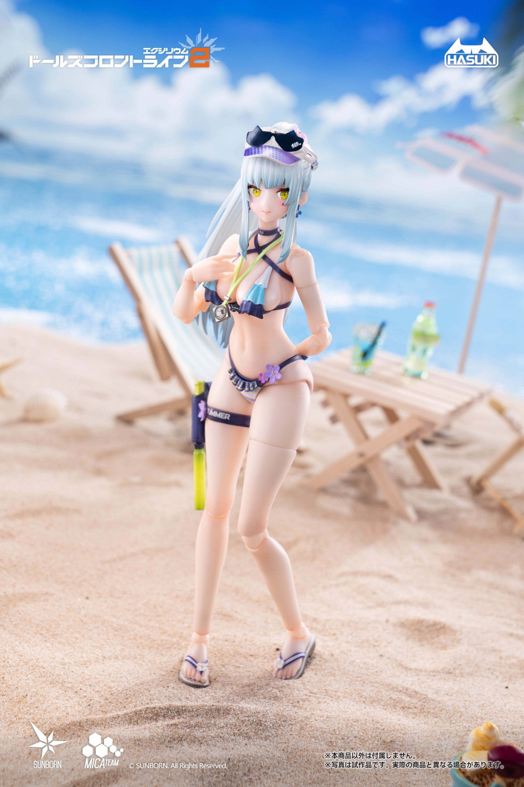 SPECIAL ORDER HASUKI - pocket art PA013 - Girls' Frontline 2: Exilium - Klukai: Cerulean Breaker Ver. Deluxe Edition 1/12 [JP]