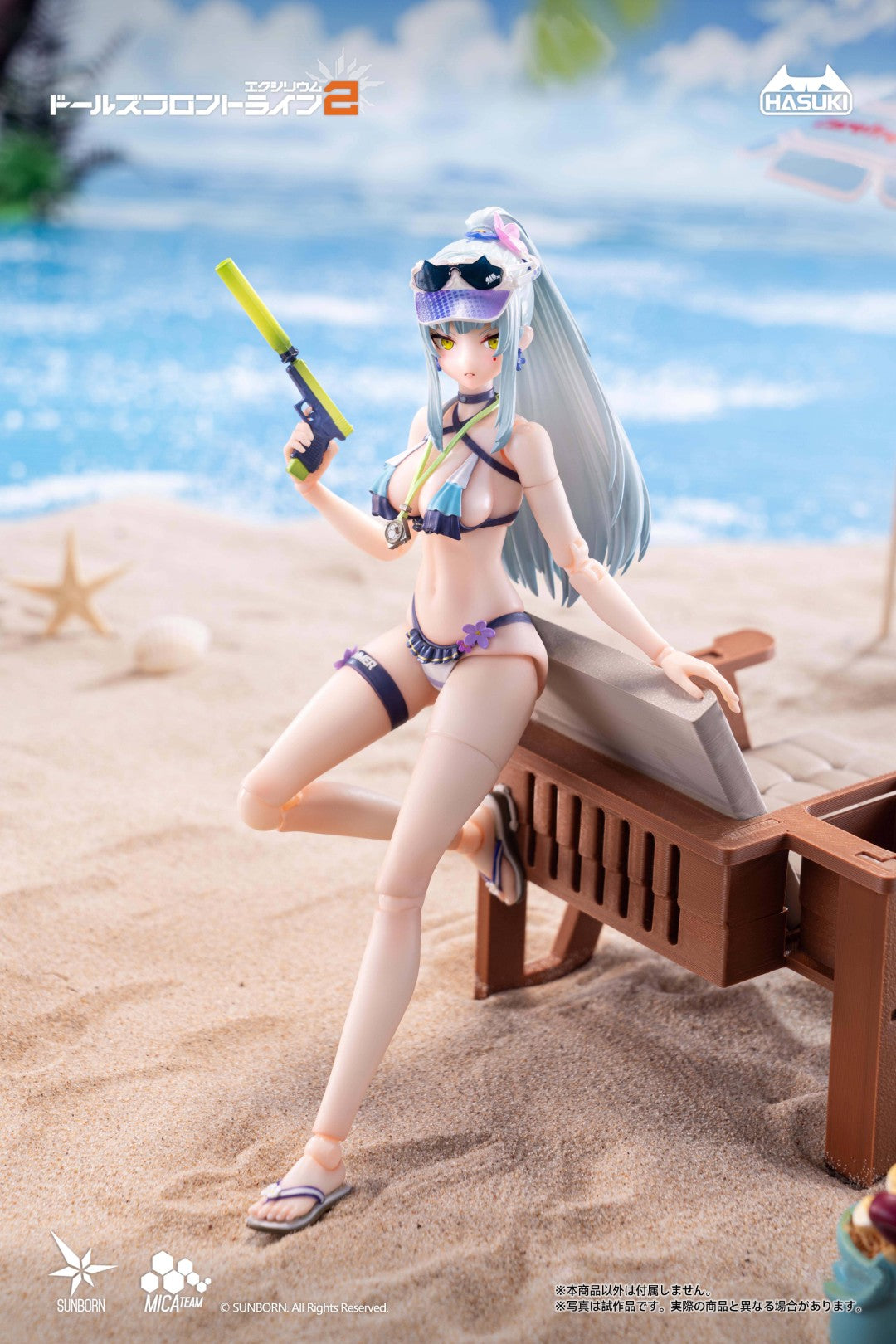 SPECIAL ORDER HASUKI - pocket art PA013 - Girls' Frontline 2: Exilium - Klukai: Cerulean Breaker Ver. Deluxe Edition 1/12 [JP]