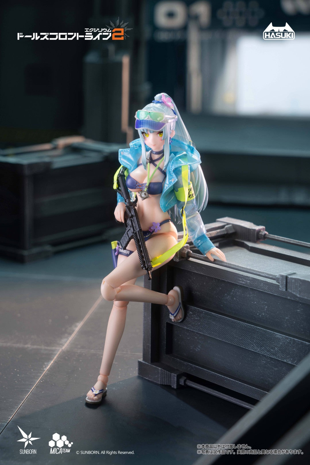 SPECIAL ORDER HASUKI - pocket art PA013 - Girls' Frontline 2: Exilium - Klukai: Cerulean Breaker Ver. Deluxe Edition 1/12 [JP]