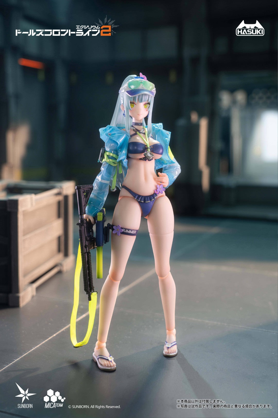 SPECIAL ORDER HASUKI - pocket art PA013 - Girls' Frontline 2: Exilium - Klukai: Cerulean Breaker Ver. Deluxe Edition 1/12 [JP]