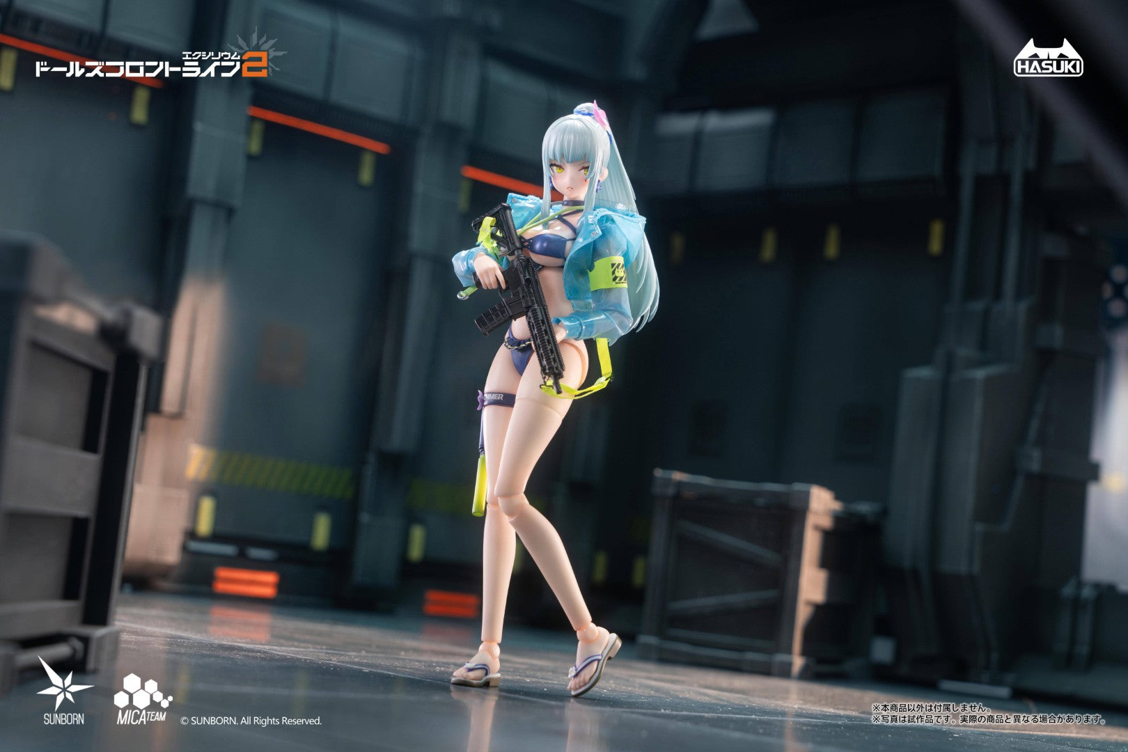 SPECIAL ORDER HASUKI - pocket art PA013 - Girls' Frontline 2: Exilium - Klukai: Cerulean Breaker Ver. Deluxe Edition 1/12 [JP]