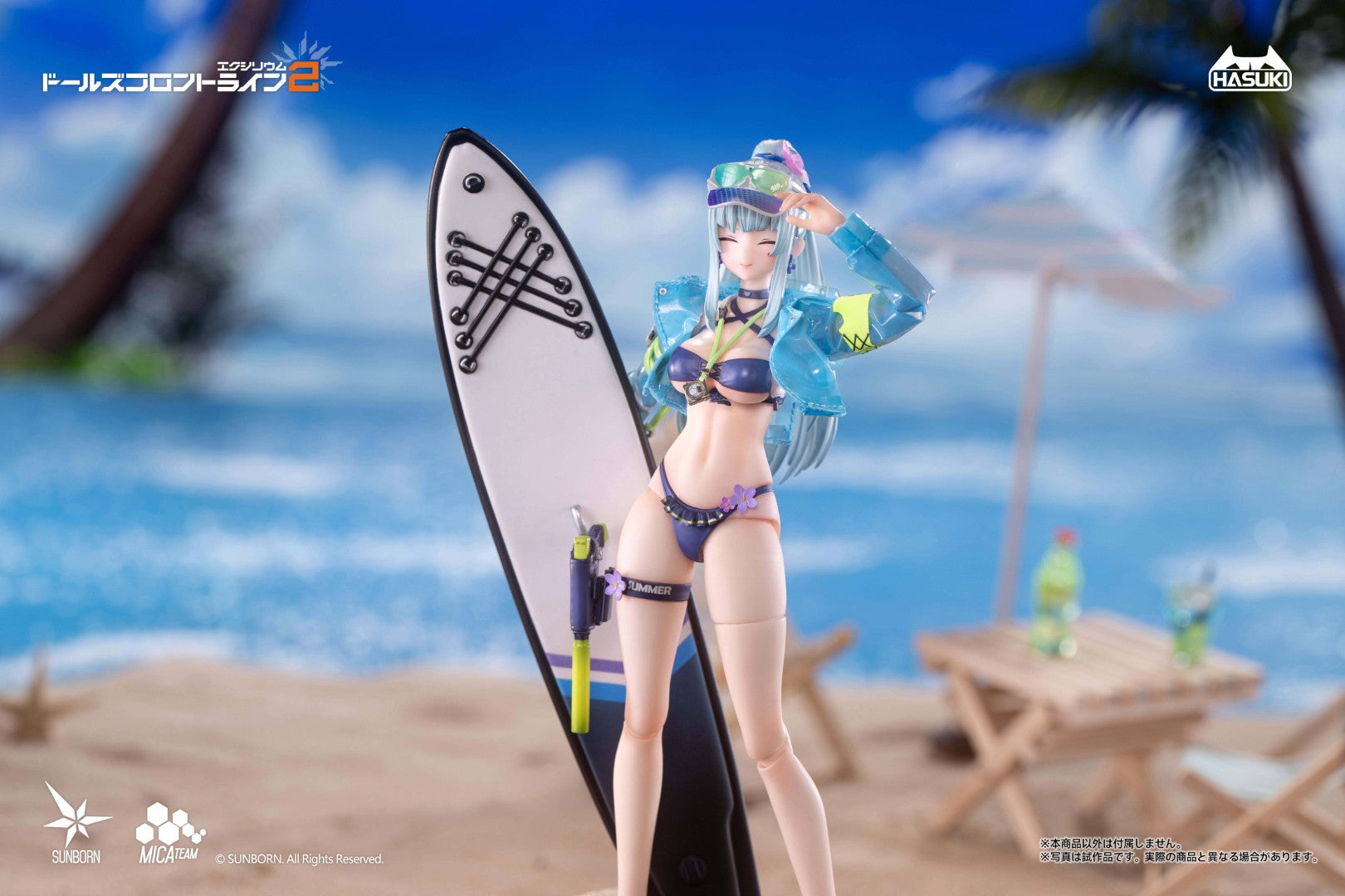 SPECIAL ORDER HASUKI - pocket art PA013 - Girls' Frontline 2: Exilium - Klukai: Cerulean Breaker Ver. Deluxe Edition 1/12 [JP]
