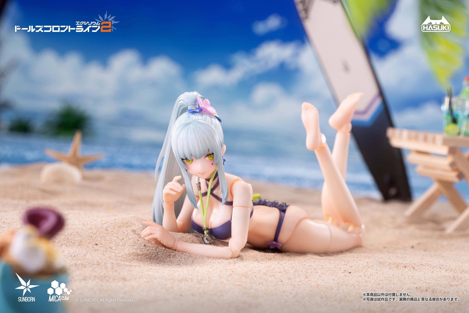 SPECIAL ORDER HASUKI - pocket art PA013 - Girls' Frontline 2: Exilium - Klukai: Cerulean Breaker Ver. Deluxe Edition 1/12 [JP]