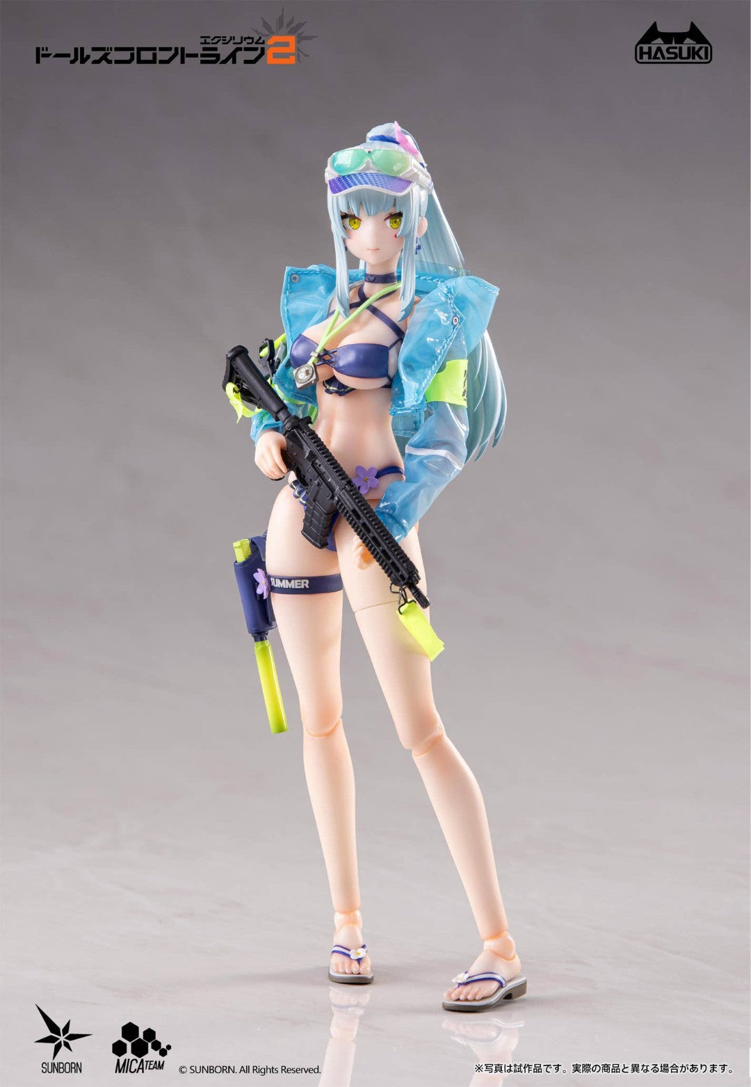 SPECIAL ORDER HASUKI - pocket art PA013 - Girls' Frontline 2: Exilium - Klukai: Cerulean Breaker Ver. Deluxe Edition 1/12 [JP]