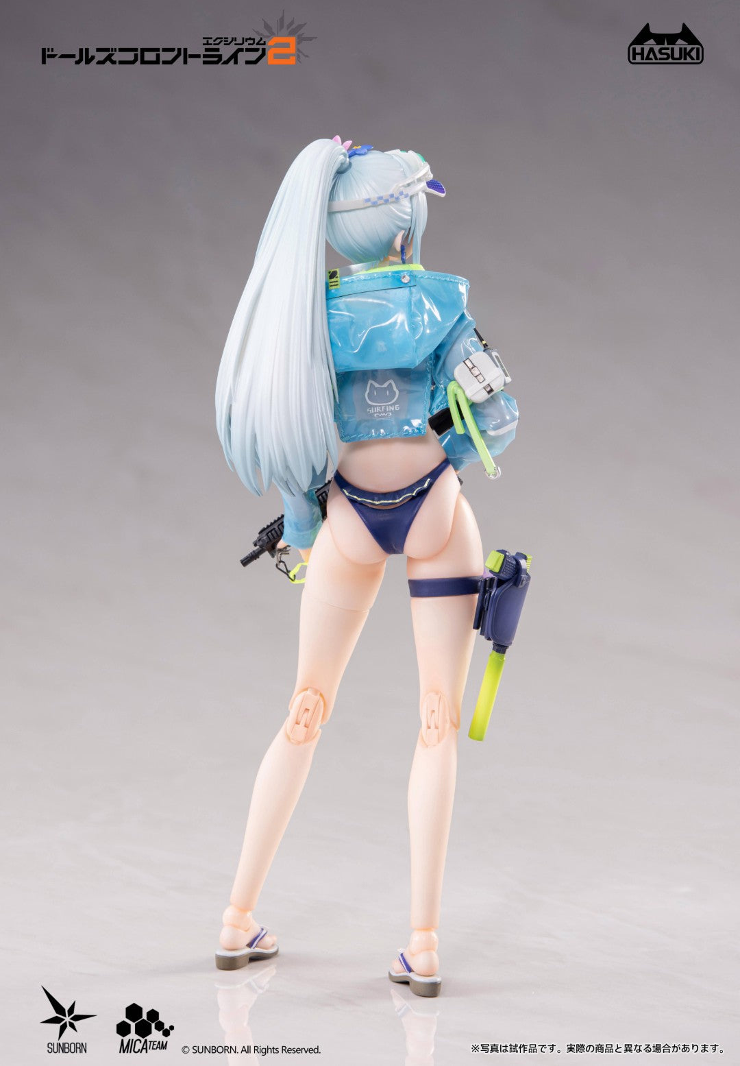SPECIAL ORDER HASUKI - pocket art PA013 - Girls' Frontline 2: Exilium - Klukai: Cerulean Breaker Ver. Deluxe Edition 1/12 [JP]