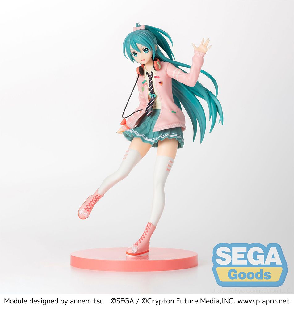 PRE-ORDER Sega - Hatsune Miku -Project DIVA- Arcade Future Tone SPM Figure - Hatsune Miku: Ribbon Girl [January 2025 Release]