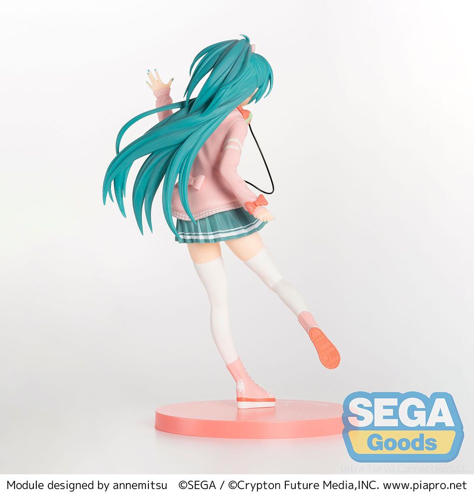 PRE-ORDER Sega - Hatsune Miku -Project DIVA- Arcade Future Tone SPM Figure - Hatsune Miku: Ribbon Girl [January 2025 Release]